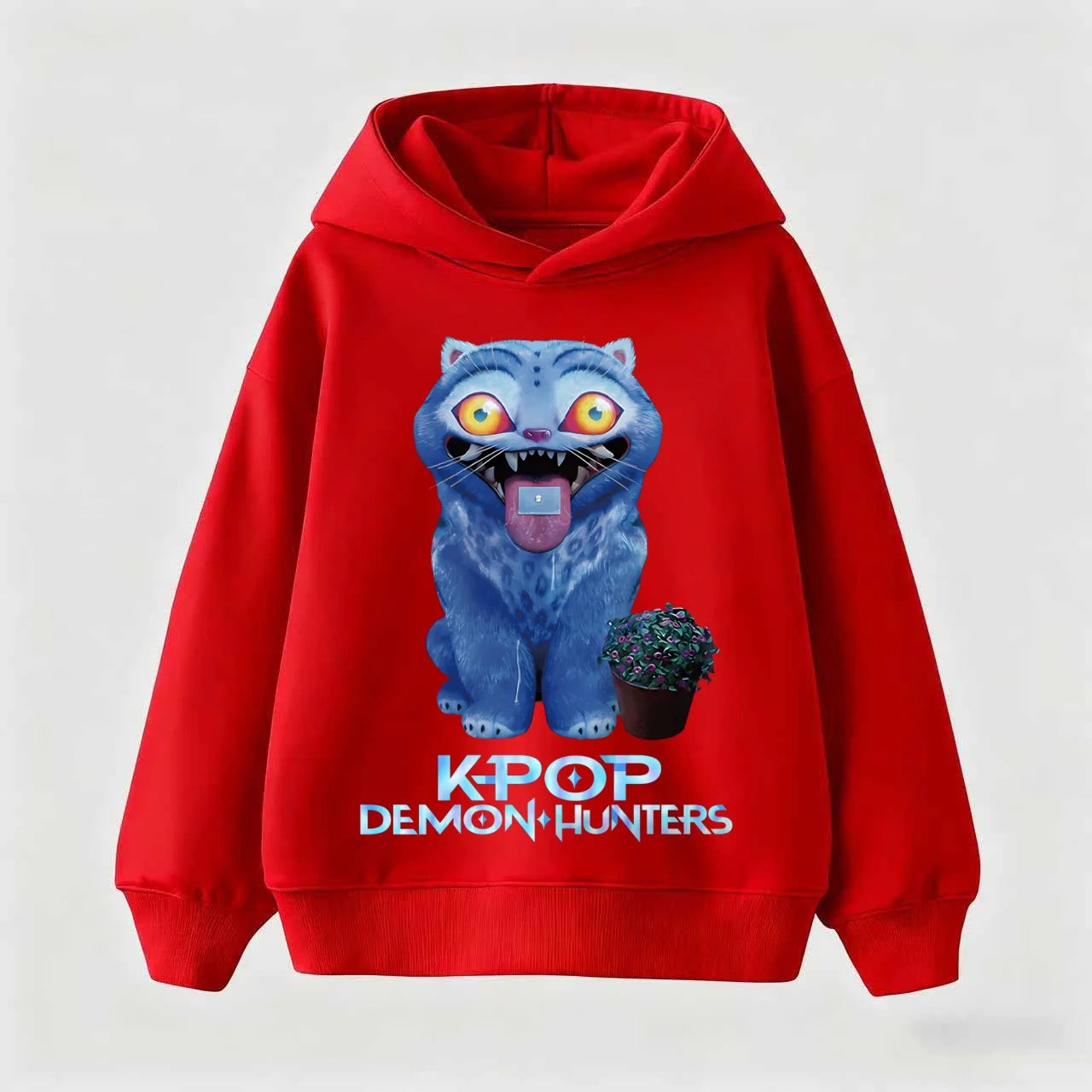 KPop Demon Hunters Hoodies For Kid's Autumn Winter New Cotton Hoodie Fashion 2025 Movie Hoody For Adult Kids Mother-to-be Top