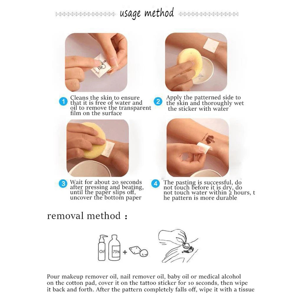 Kpop Demon Hunters Temporary Tattoo Stickers HUNTRX Temporary Waterproof Tattoos Decals for Fans Party Decoration Gifts