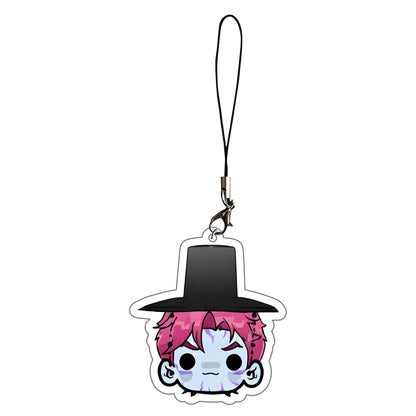 Anime KPop Demon Hunters Tiger Acrylic phone charm Pendant Keyring Jewelry Backpack Decorations Halloween Carnival Props Gifts