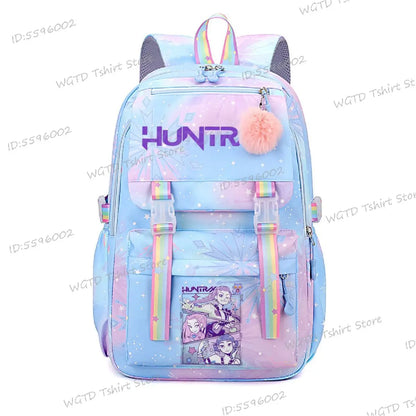 Cartoon Girls School Bags KPop Demon Hunters Students Backpacks 2025 New Fashion Knapsack Bag School Backpacks Daily Bagpack