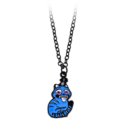 Anime KPop Demon Hunters Rumi Necklace Creative Cartoon Unisex Pendant Neck Chain for Birthday Jewelry Accessory Gifts