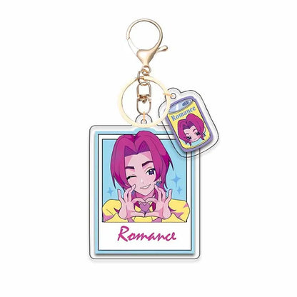 KPop Demon Hunters Kawaii Saja Boys Superstar Zoe Rumi Mira Acrylic Keychain Unters HUNTR/X Baby Keyring Huntr-X Bag Pendant