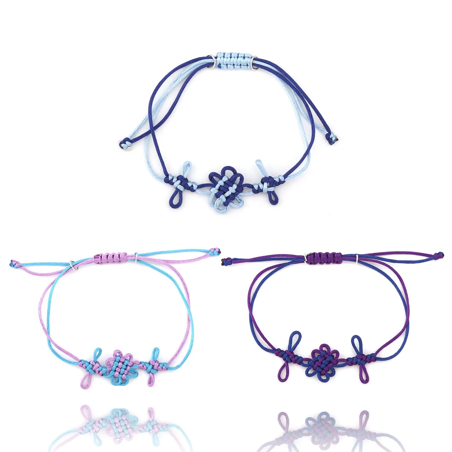 K-Pop Demon Hunters Bracelet Idol Squad Cord Bracelet Witch Slayer Adjustable Lucky Knot Talisman For Protection & Strength