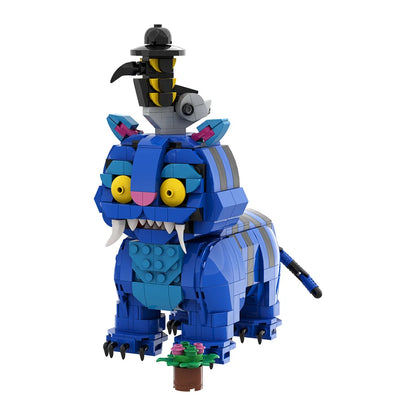 MOC K-pop Demon Hunters Magpie Model Building Blocks Rumi Figure Sussie Demonic Magpie Lion Crow Animal Bricks Toy Gift