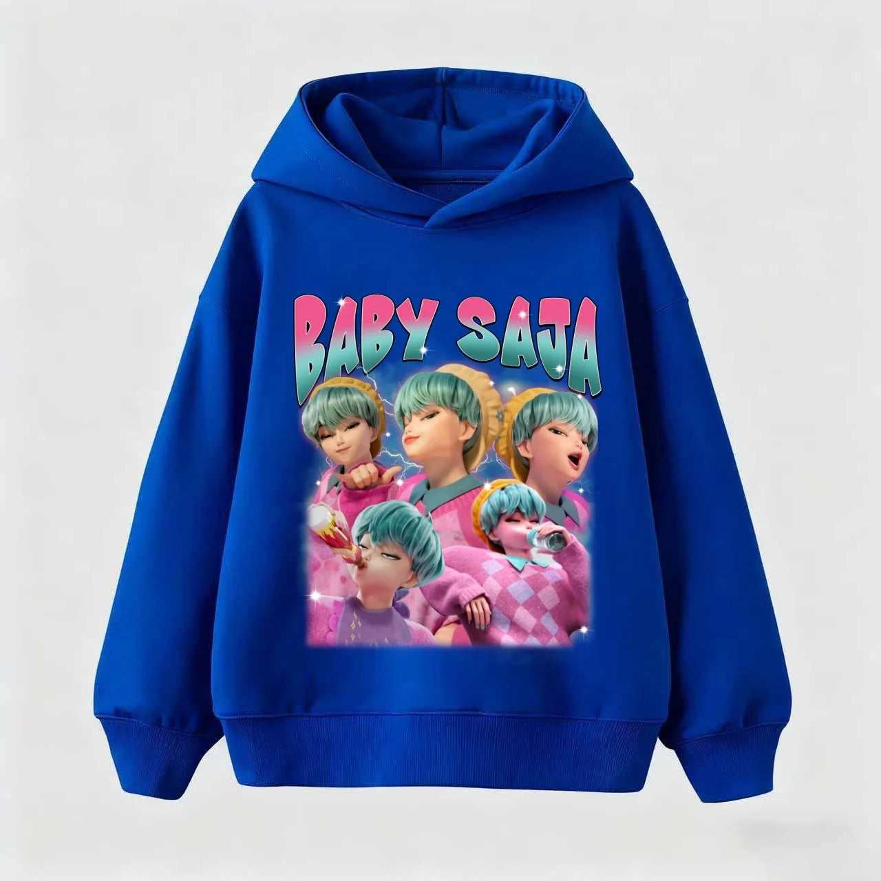 KPop Demon Hunters Hoodies for Kid's Autumn Winter New Cotton Hoodie Fashion 2025 Movie Hoody for Adult Kids Mother-to-be Top