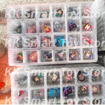 In stock Christmas Kpop Demon Hunting 24pc Advent Calendar Surprise Blind Box K pop Dolls Halloween Boxes Figure Gifts Kids Toys