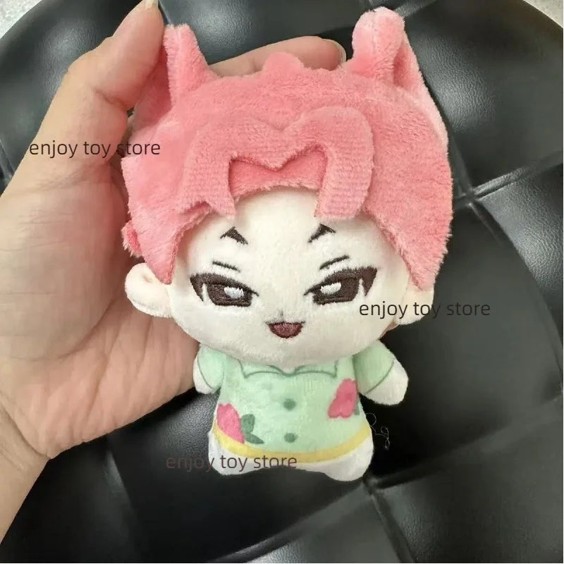 Anime Kpop Demons Hunters Plush Cute Purple Tiger Black Hat Magpie With 3 Eyes Monster Hunt Girl Group Stuffed For Fans Gifts