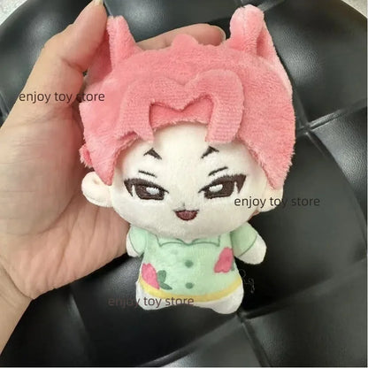 Anime Kpop Demons Hunters Plush Cute Purple Tiger Black Hat Magpie With 3 Eyes Monster Hunt Girl Group Stuffed For Fans Gifts