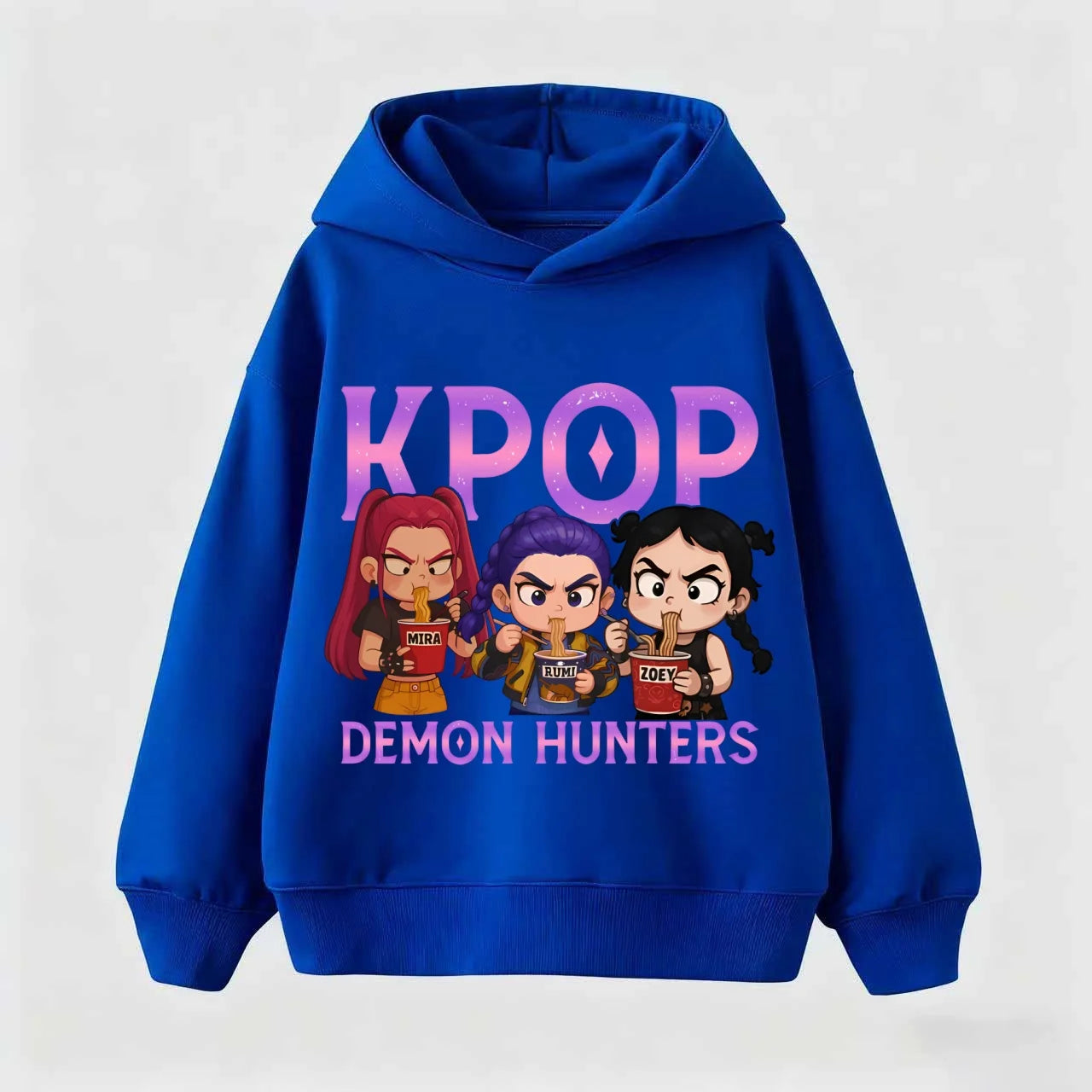 KPop Demon Hunters Saja Boys Hoodie For Kids Autumn Fashion Sweatshirt Funny Fans Gift Anime Hooded Pullover Girls Boys Hoodies