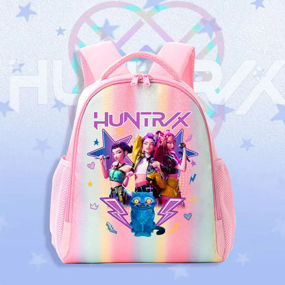 Schoolbag KPop Demon Hunters Children's Backpack Rainbow for K-POP HUNTR/X Rumi Mira Zoey Backpack Gifts Bag Shoulders Bag