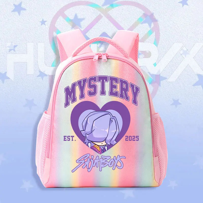 Schoolbag KPop Demon Hunters Children's Backpack Rainbow for K-POP HUNTR/X Rumi Mira Zoey Backpack Gifts Bag Shoulders Bag