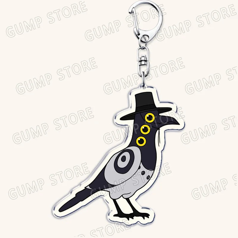 Popular Kpop TV Demon Hunters Huntrix Saja Boys Keychains for Accessories Bag Rumi Zoey Jinu Keyring Jewelry Fans Friends Gifts