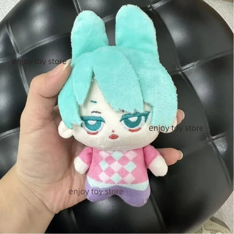 Anime Kpop Demons Hunters Plush Cute Purple Tiger Black Hat Magpie With 3 Eyes Monster Hunt Girl Group Stuffed For Fans Gifts