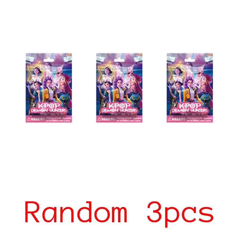 Anime Kpop Demon Hunters Figure Model Toy Cartoon Gaming Peripherals Desk Decoration Collection Figures Model Toy For Kid Gift