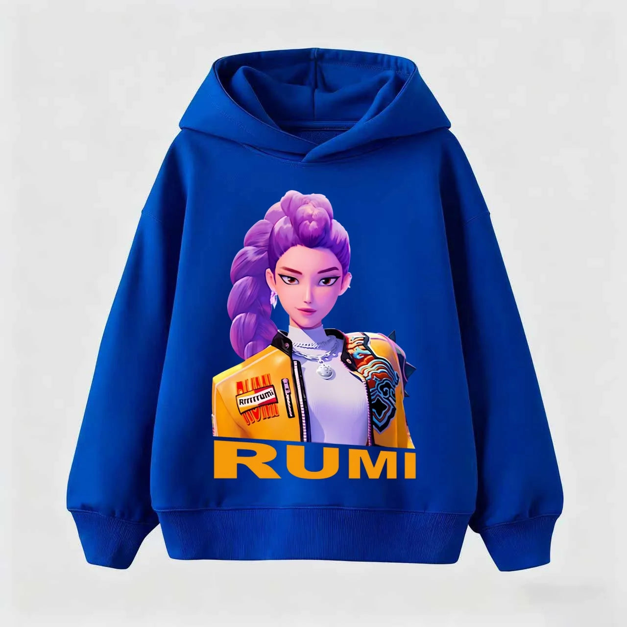 KPop Demon Hunters Hoodies Baby Girl Boy Clothes Fashion Casual Hooded Sweatshirts K-Pop Demon Hunters Pullover Kids Outfits Gif