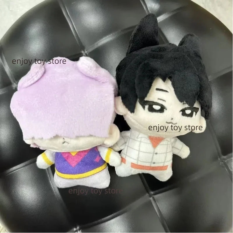 Anime Kpop Demons Hunters Plush Cute Purple Tiger Black Hat Magpie With 3 Eyes Monster Hunt Girl Group Stuffed For Fans Gifts