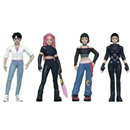 18pcs Kpop Demon Hunters blind box Figure Toy Derpys Tiger Rumi Mira Zoey Sussy Figurine Doll For Fans Christmas birthday Gift