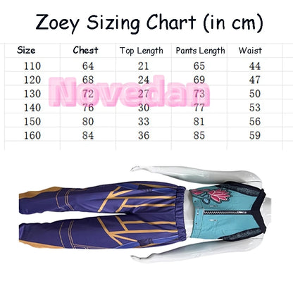 Huntrix Kpop K Pop Demon Hunters Rumi Zoey Mira Cosplay Costume Kids Girls Halloween Stage 3D Printed Pattern Role Play Clothes