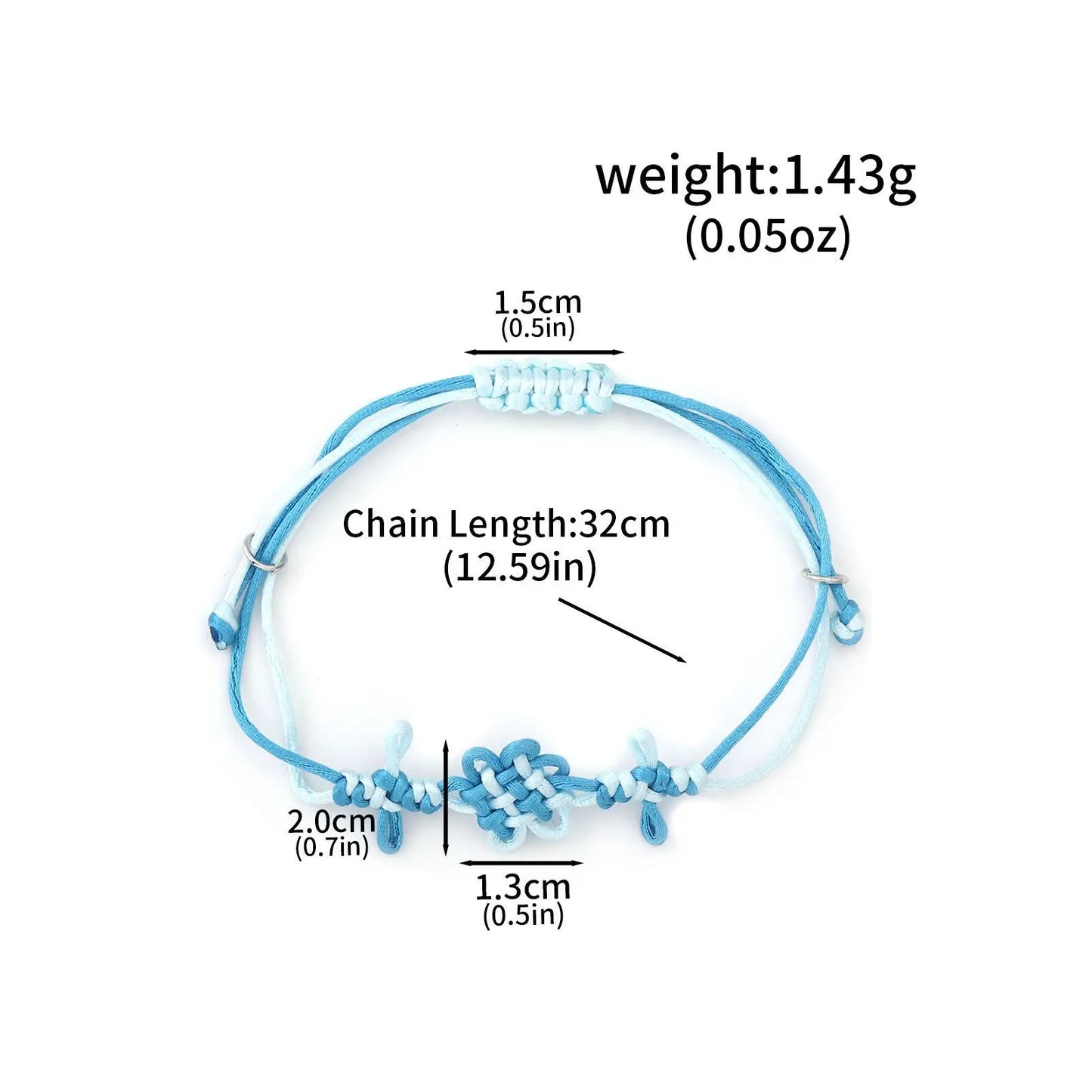 K-Pop Demon Hunters Bracelet Idol Squad Cord Bracelet Witch Slayer Adjustable Lucky Knot Talisman For Protection & Strength