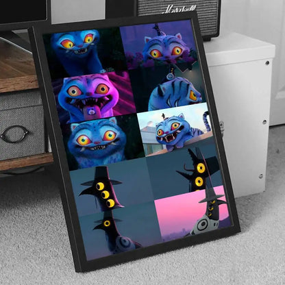 Kpop D-Demon H-Hunters Derpy Sussie Poster Prints Wall Art Painting Picture Gift Living Room Bar Restaurant Dec Sticker Large