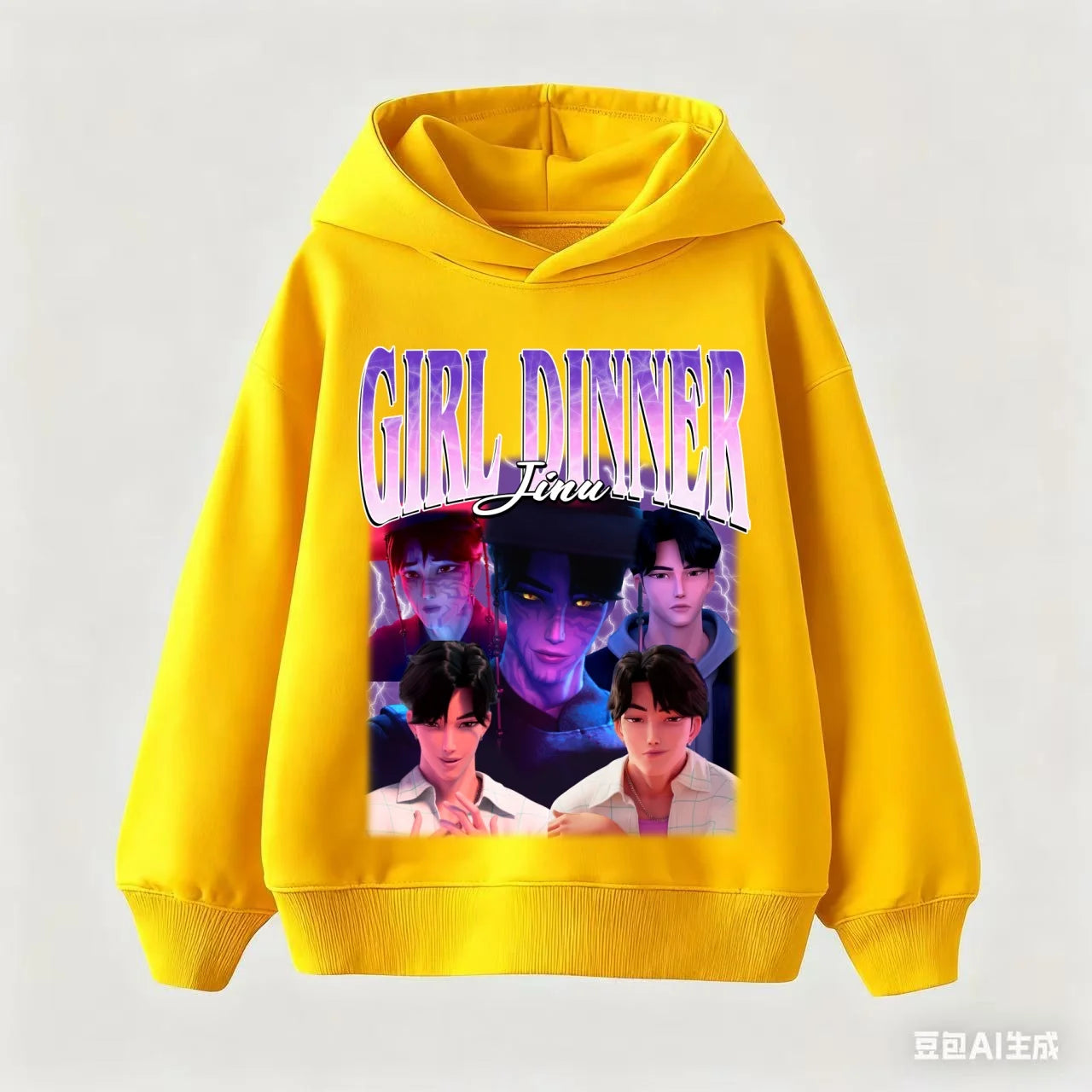 Toddler Girl Clothes KPop Demon Hunters Hoodie Girls Fashion Casual Sweatshirt Movie New Kids K-Pop Demon Hunters Hooded Tops