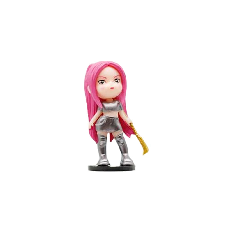 Kpop Demon Hunters Anime Figure Toys Cute PVC Movable Joints Action Figure Model Dolls Kids Birthday Decoration Toy Gifts