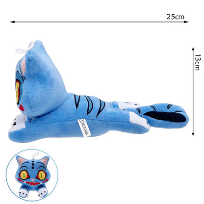 TreasuringU New hot Kpop Demon Plush Toys Game Hunters Tiger Stuffed Toy Doll Blue Tiger Animals Plushie Birthday Gifts