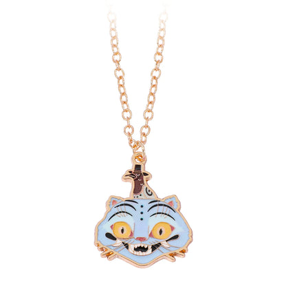 Anime KPop Demon Hunters Rumi Necklace Creative Cartoon Unisex Pendant Neck Chain for Birthday Jewelry Accessory Gifts