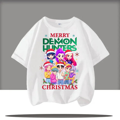 Children's Clothing KPop Demon Hunters Fans Gifts Kids Clothes Fashion Casual Tops 2025 Hot Movie Soft Baby Girls T Shirt