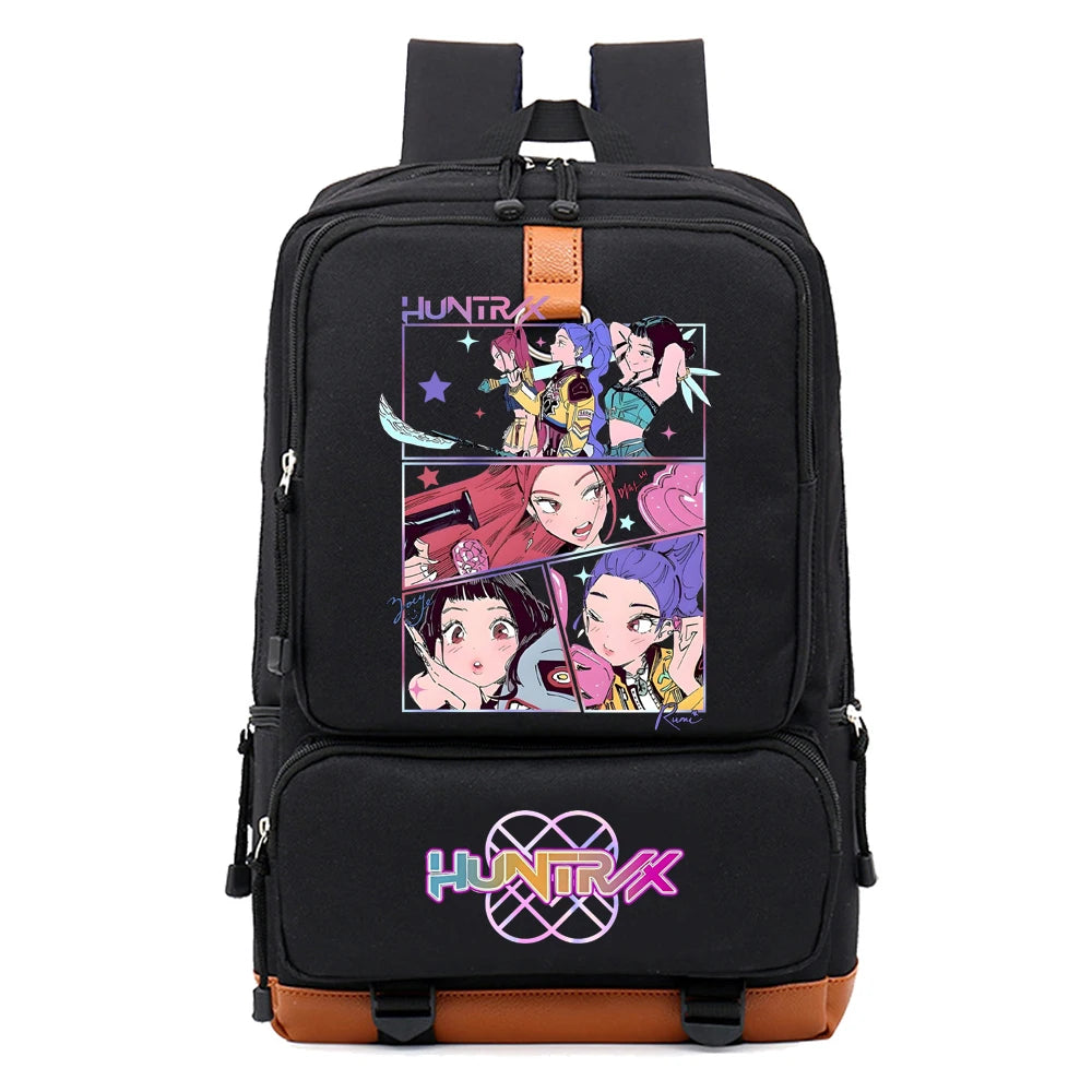 Kpop Demon Hunter Saja Boy Schoolbag Backpack Laptop Teens Student Book Bag Gift