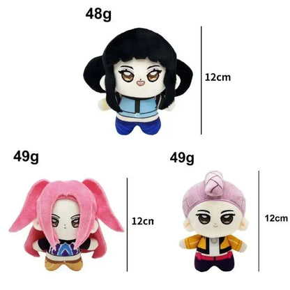 NEW Kpop Demon Hunters Pendant Plush Doll Toy Keychain Cartoon Cute Soft Saja Boys Plush Doll Room Decoration For Kid Gift
