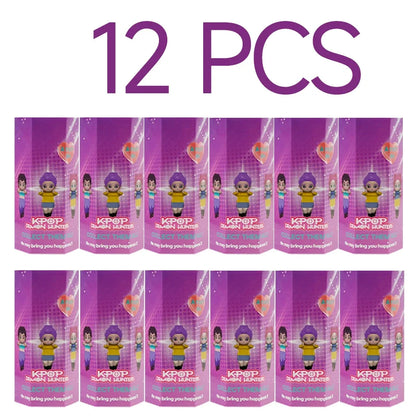 New Kpop Demon Hunters Figure Series Car-mounted Phone Holder Decoration Tiger Mira Zoey Doll Mini Decor Model Toys Girl Gifts