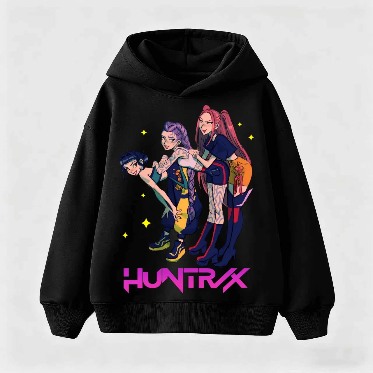 KPop Demon Hunters Hoodies For Kids 2025 Hot Movies Sweatshirt Cartoon Hoodie For Boys Girls Fashion Hoodie For Women Men