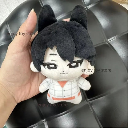 Anime Kpop Demons Hunters Plush Cute Purple Tiger Black Hat Magpie With 3 Eyes Monster Hunt Girl Group Stuffed For Fans Gifts