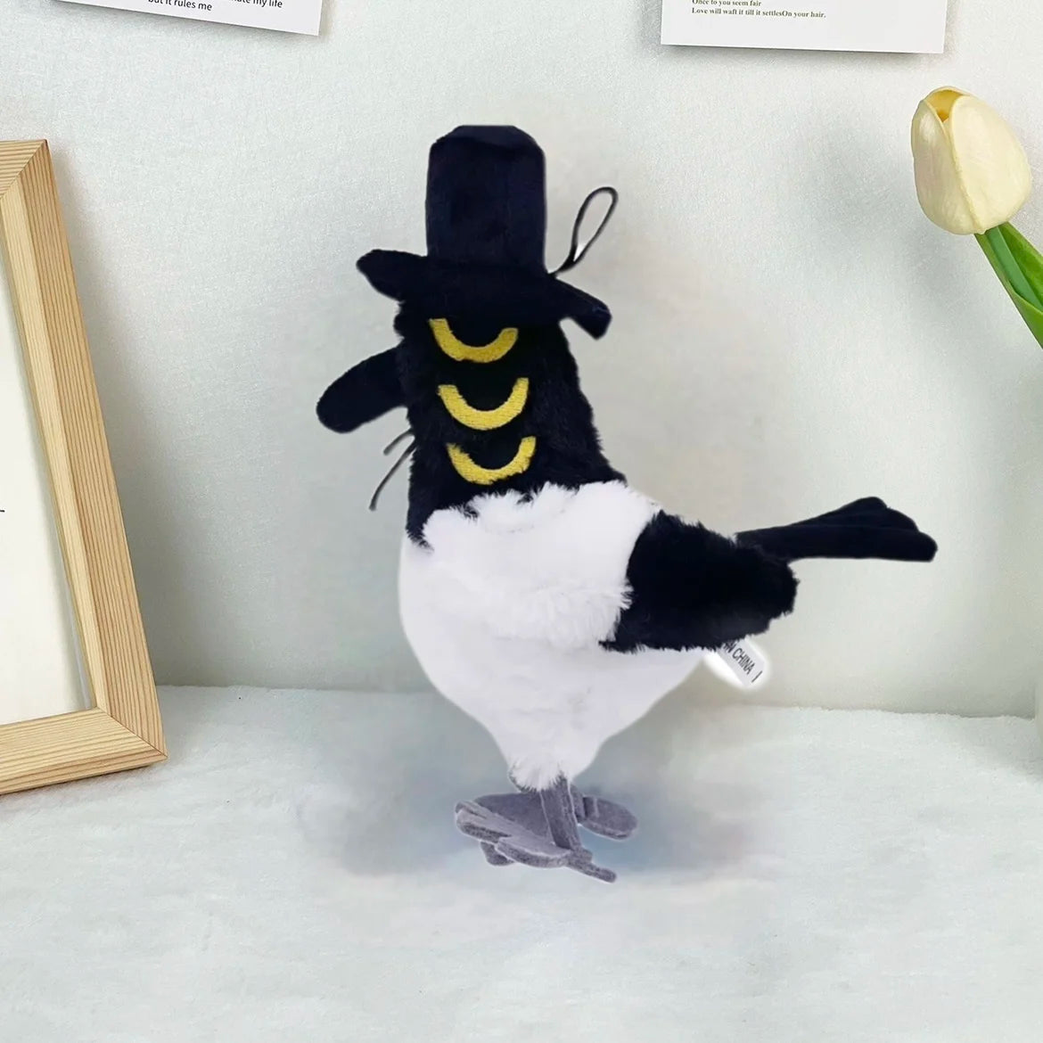 TreasuringU New hot Kpop Demon Plush Toys Game Hunters Tiger Stuffed Toy Doll Blue Tiger Animals Plushie Birthday Gifts