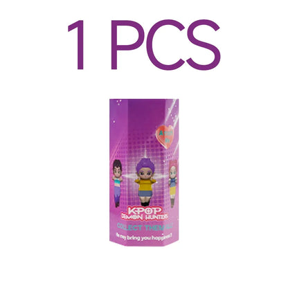 New Kpop Demon Hunters Figure Series Car-mounted Phone Holder Decoration Tiger Mira Zoey Doll Mini Decor Model Toys Girl Gifts