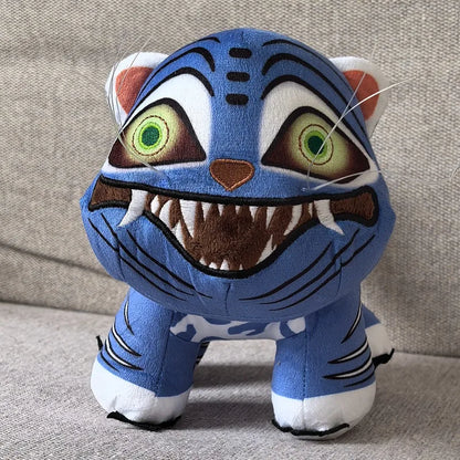 TreasuringU New Kpop Demon Plush Toys Game Hunters Tiger Stuffed Toy Doll Blue Tiger Animals Plushie Birthday Gifts