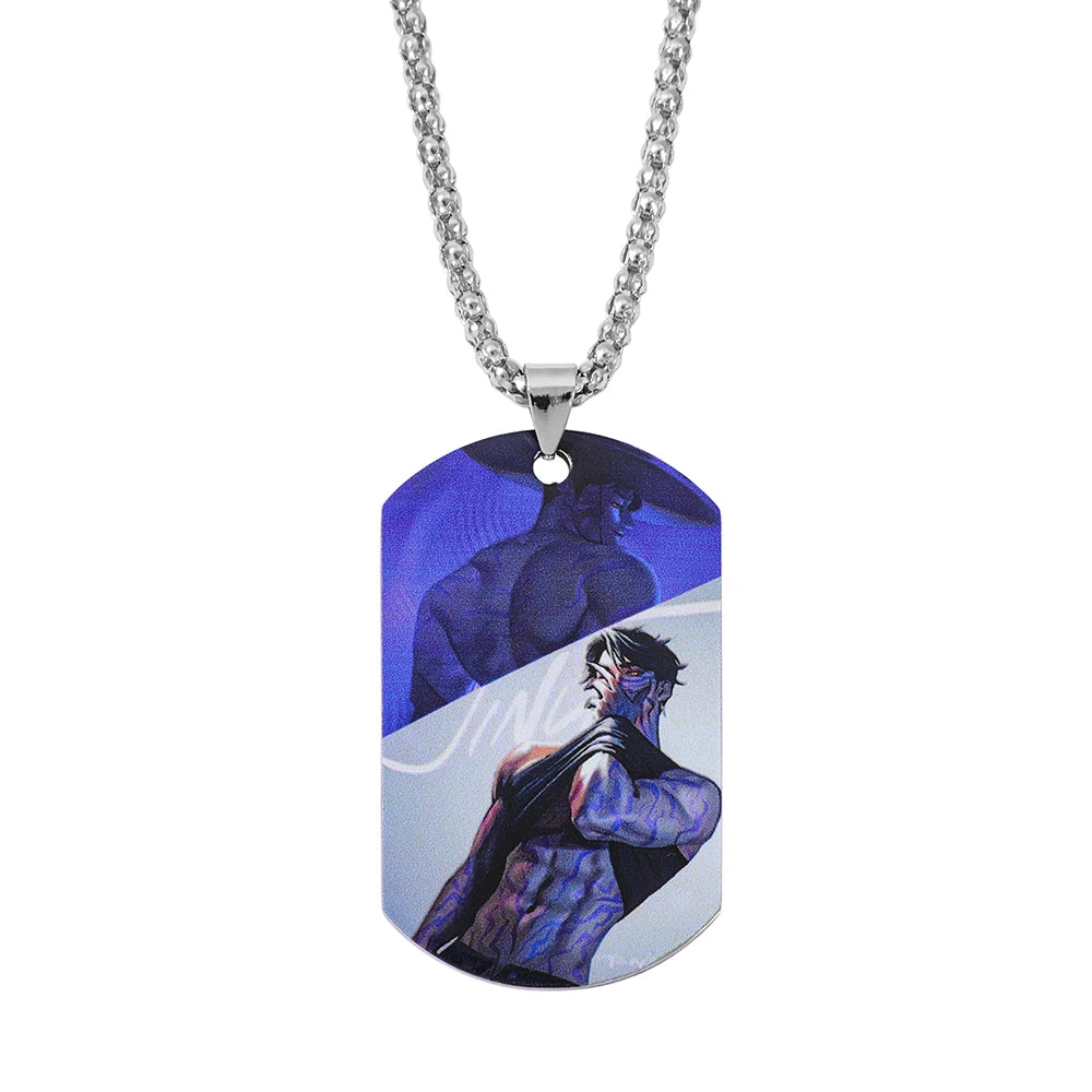K-pop Demon Hunters Y2K Necklace Harajuku Anime Personalized Character Pendant Charm for Men & Women Fashion Jewelry Gift