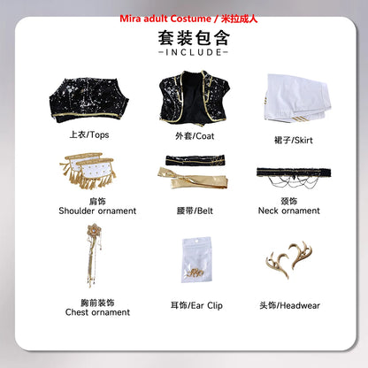 Black Golden Rumi Zoey Mira Cosplay KPop Demon Hunters Cosplay Costume Girls Suit kids Adult Halloween Party Role Playing Outfit