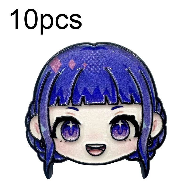 Enamel Pins KPop Demon Hunters Character Brooches Pins Lapel Pins Badge Clothing Accessories Fashion Jewelry Friendsfunny Gifts