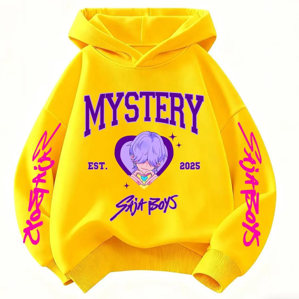 KPop Demon Hunters Hoodies for Kid's Autumn Winter New Cotton Hoodie Fashion 2025 Movie Hoody for Adult Kids Mother-to-be Top