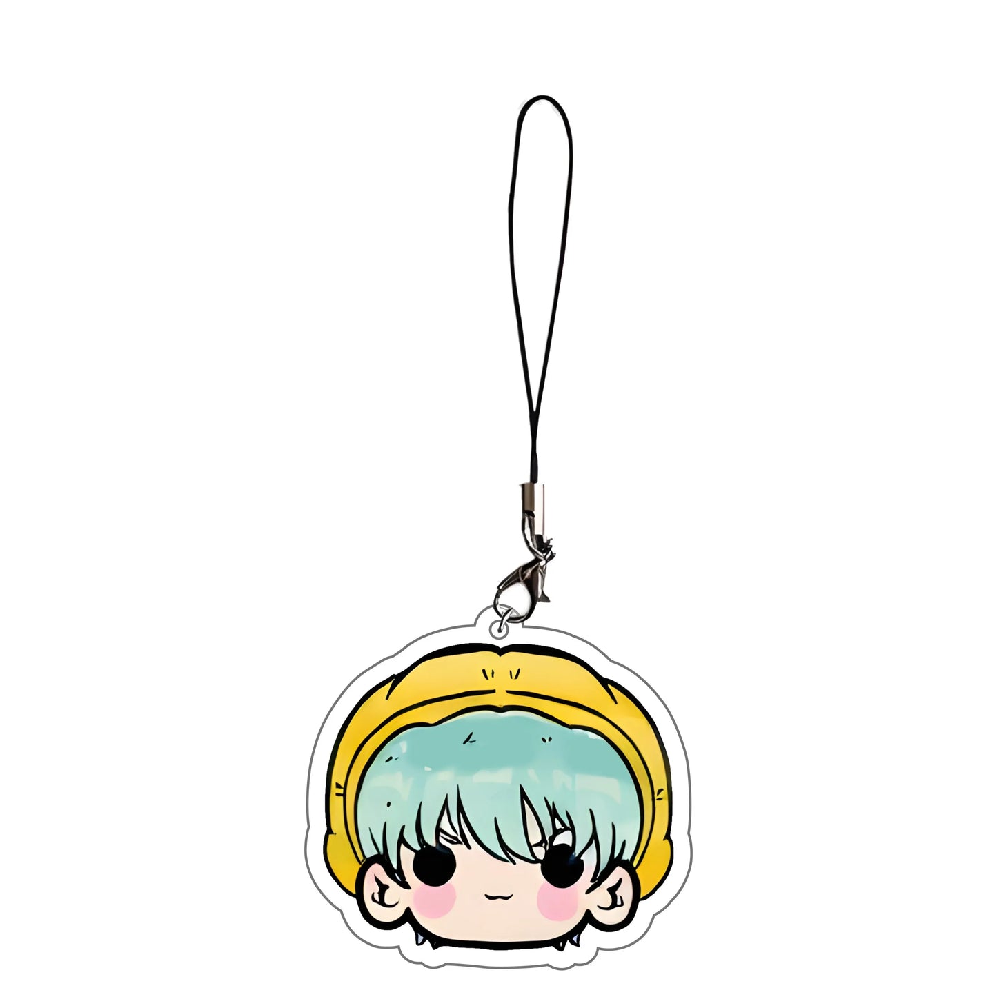 Anime KPop Demon Hunters Tiger Acrylic phone charm Pendant Keyring Jewelry Backpack Decorations Halloween Carnival Props Gifts