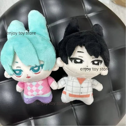 Anime Kpop Demons Hunters Plush Cute Purple Tiger Black Hat Magpie With 3 Eyes Monster Hunt Girl Group Stuffed For Fans Gifts