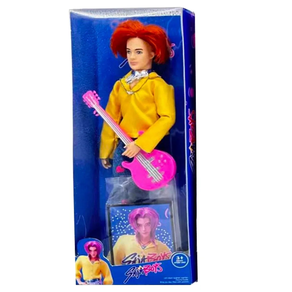 New doll toy Kpop Demon Hunter anime action figure villain Sabe Boy male group doll girl cartoon collection birthday present