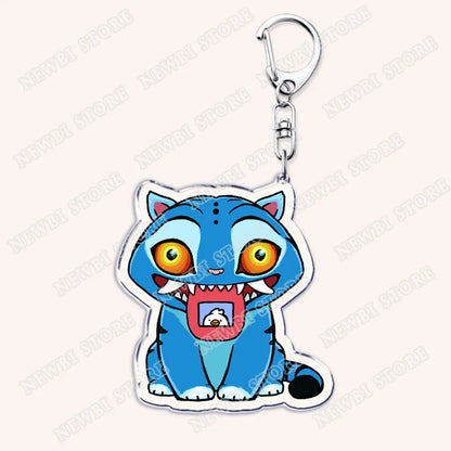 Kpop Demon Girls Huntrix Saja Boys Keychains for Accessories Bag Marcus Rumi Zoey Jinu Ramen Ramyeon Keyring Jewelry Fans Gift