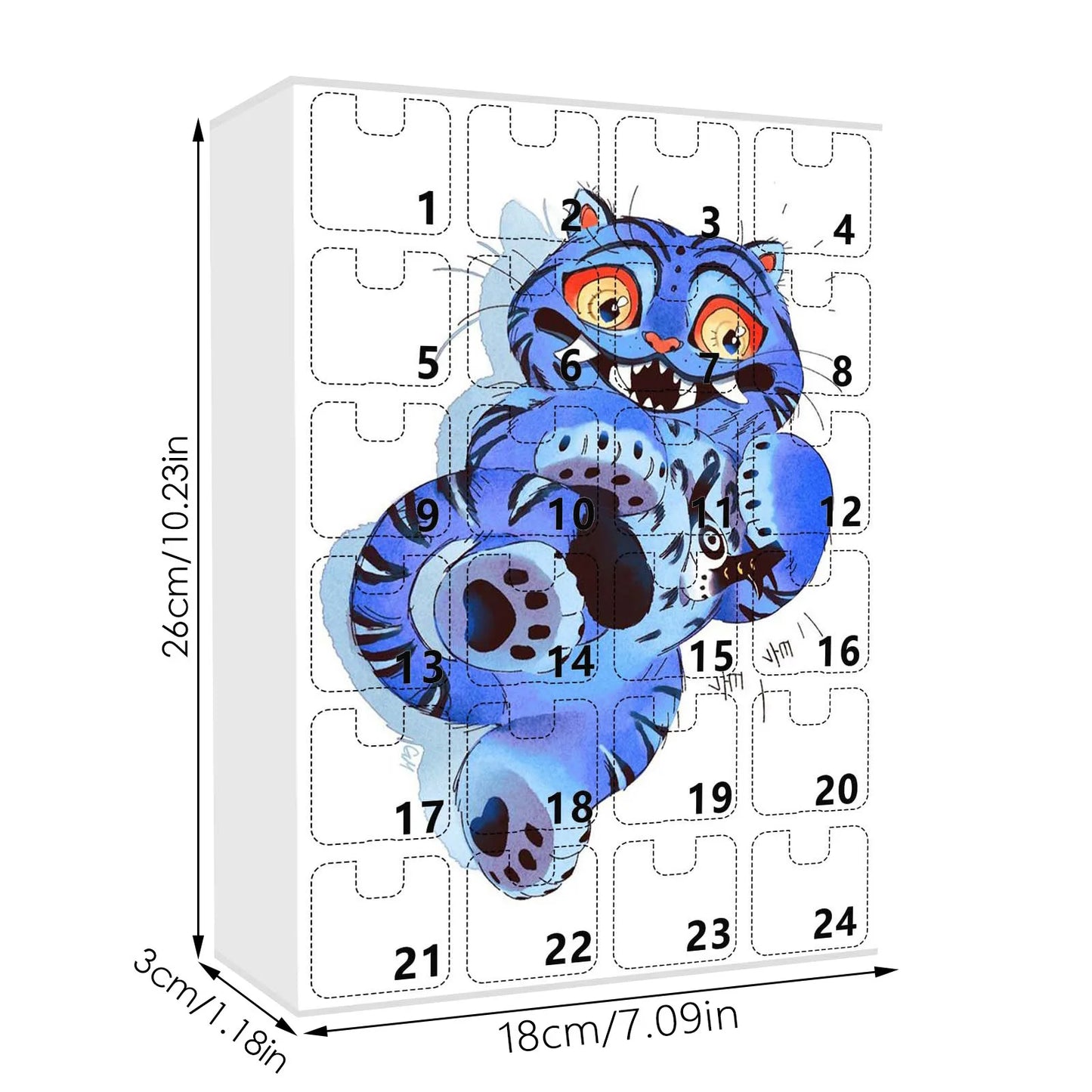 KPop Demon Hunters 24pcs Advent Calendar Box Kawaii Acrylic Keychain HUNTR X Rumi Mira Zoey Jinu Kid Surprise Box Toy Gift