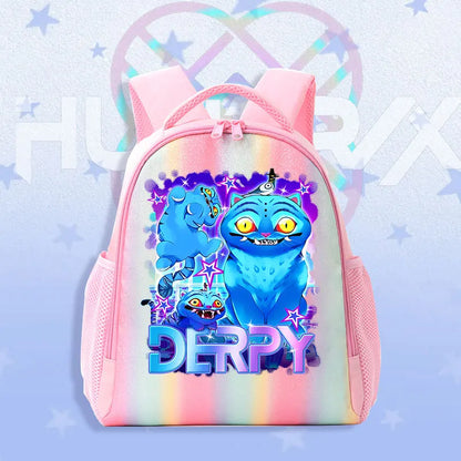 Schoolbag KPop Demon Hunters Children's Backpack Rainbow for K-POP HUNTR/X Rumi Mira Zoey Backpack Gifts Bag Shoulders Bag