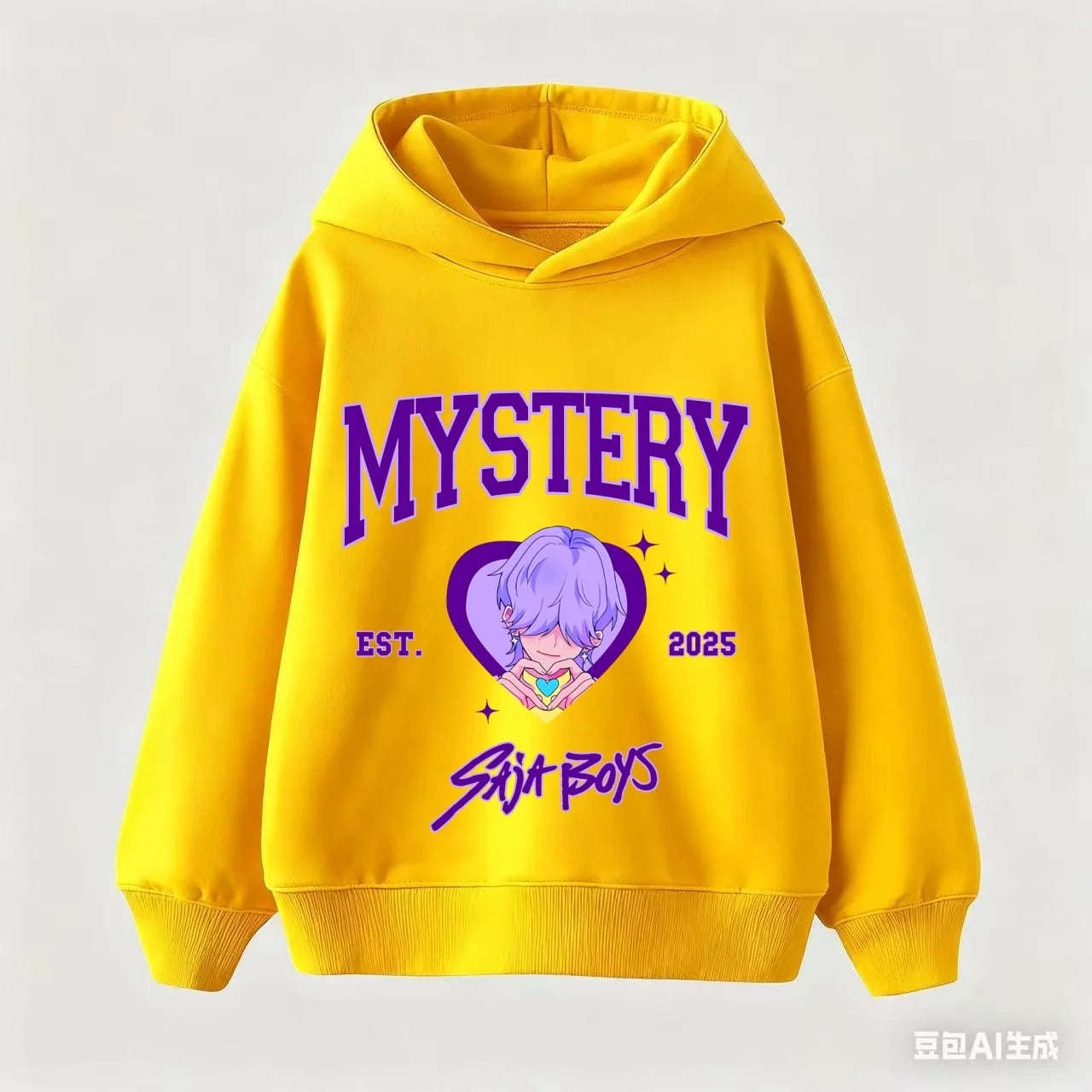 KPop Demon Hunters Hoodies Baby Girl Boy Clothes Fashion Casual Hooded Sweatshirts K-Pop Demon Hunters Pullover Kids Outfits Gif