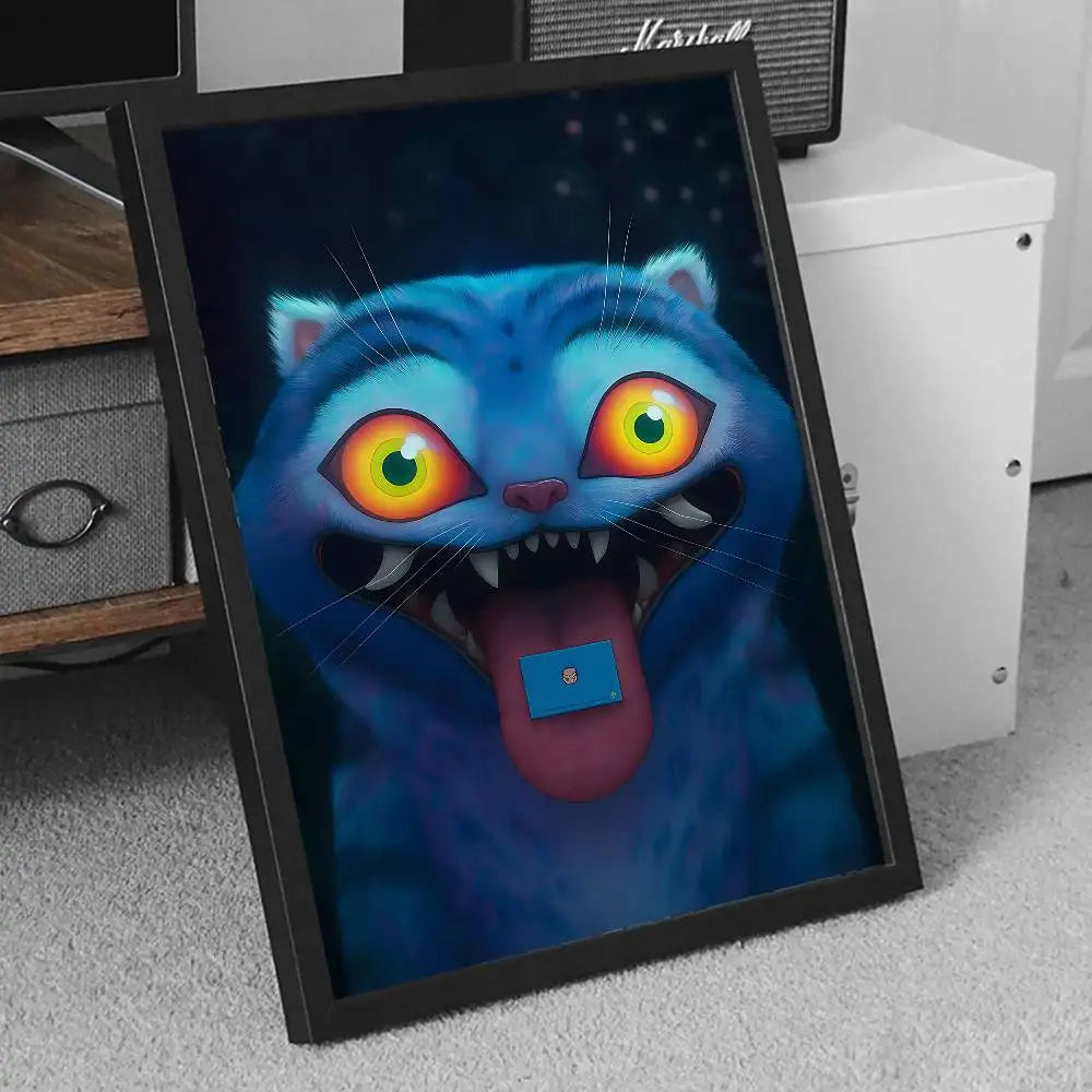 Kpop D-Demon H-Hunters Derpy Sussie Poster Prints Wall Art Painting Picture Gift Living Room Bar Restaurant Dec Sticker Large