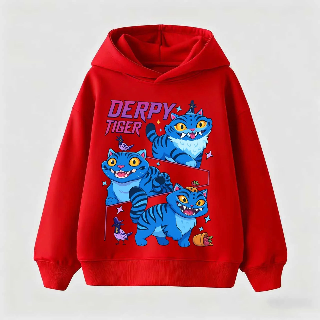 Hip Hop KPop Demon Hunters Hoodies Teenage Girls Boys Fashion Korean Style Streetwear Long Sleeve Kids Spring Autumn Hoody